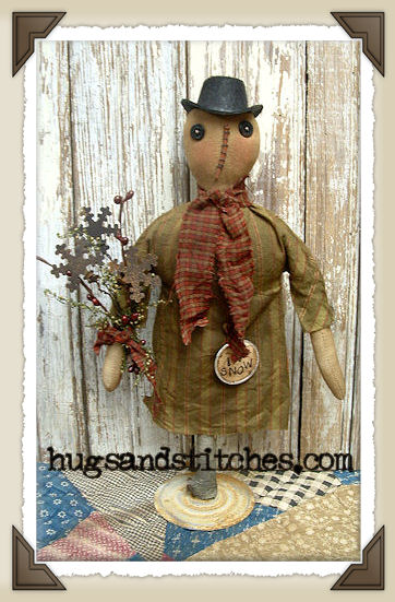 9047 - Primitive Snowman Make-do