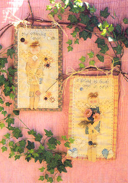 158 - Gardening Angel Mini Quilt