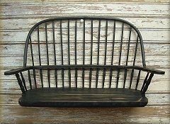 2000 - Prim Spindle Back Chair Shelf