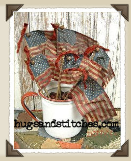 Grungy American Flag