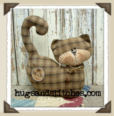 1002 - Brown Plaid Kitty