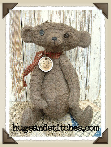 1060 - Old  Worn Bear