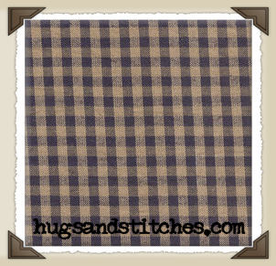N-32 * Navy/Tan Check