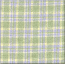 P-42 * Green/Blue/Yellow Plaid*CL