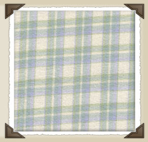 P-07 * Blue/Green/Cream Plaid
