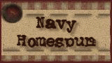 Navy Homespun