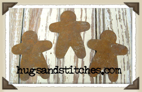 5000 -  2" Rusty Gingerbread (pkg 3)