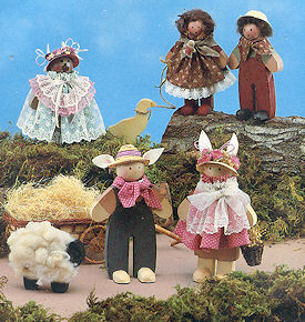 599 - Collectible Folk Dolls