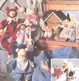 881 - Clothespin Dolls
