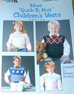 B064 - More Quick To Knit Childrens Vests